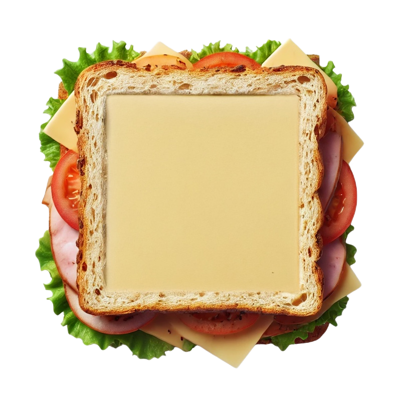 Map inside the sandwich